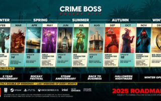 Crime Boss: Rockay City - Annunciata la roadmap dei contenuti per il 2025