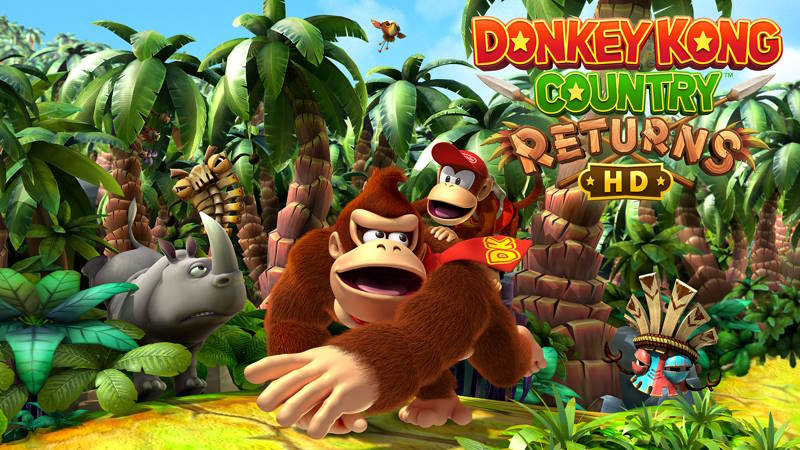 Donkey Kong Country Returns HD da oggi solo su Switch