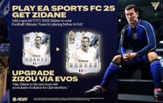 EA Sports FC 25 regala Zinedine Zidane!