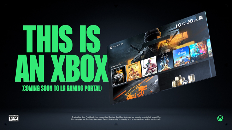 LG e XBOX insieme per il Cloud Gaming