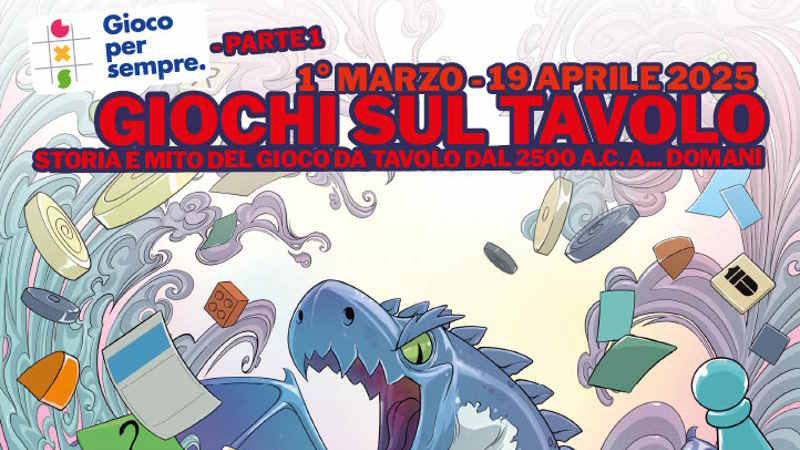 A Milano una Grande Mostra dedicata ai Giochi da Tavolo