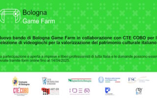 Bologna Game Farm: nuovo bando nazionale in collaborazione con la Casa delle Tecnologie Emergenti