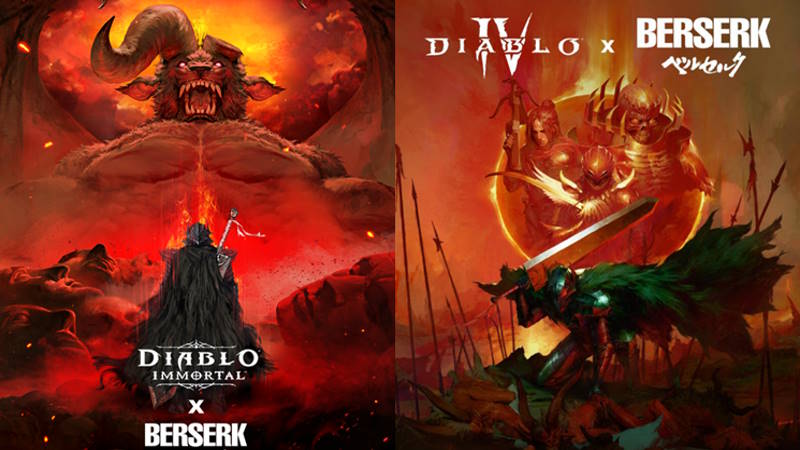 La collaborazione Diablo x BERSERK porta sangue, tradimenti e Behelit a Sanctuarium
