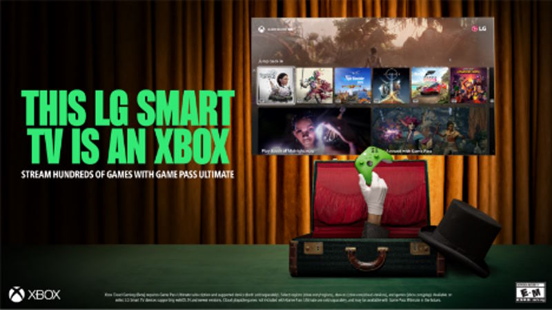 L'App Xbox disponibile sugli LG Smart TV