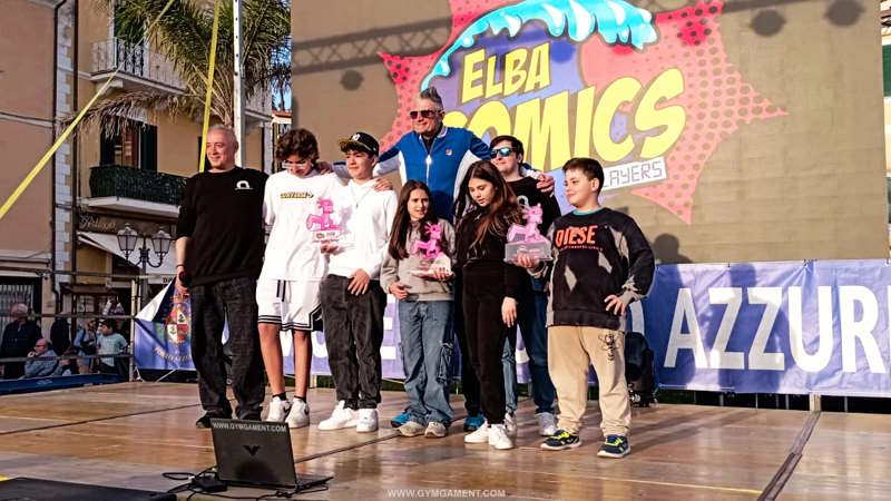 GymGamEnt protagonista a Elba Comics + Players 2025