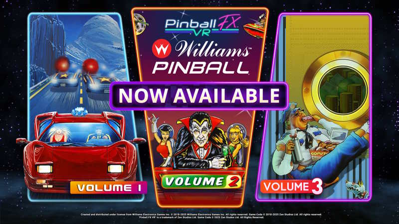 Pinball FX VR Williams Update: 9 Tavoli - li abbiamo provati!