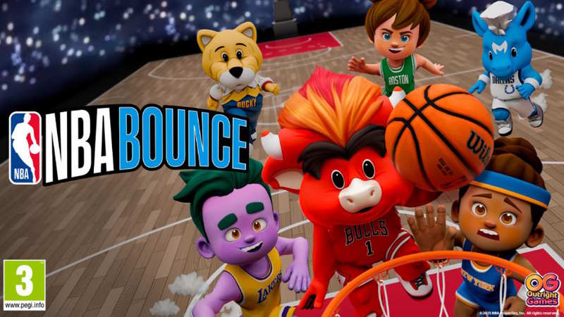 NBA Bounce arriva a settembre: il videogioco di basket perfetto per tutta la famiglia (anche con le mascotte NBA!)