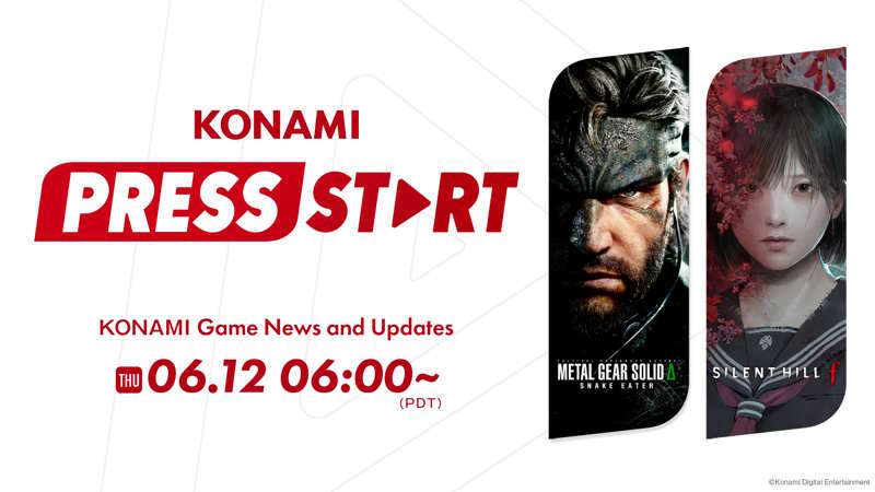 Konami annuncia un evento live per il 12 Giugno!