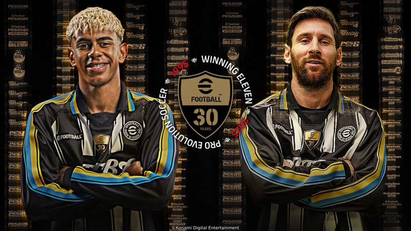 eFootball: Comunicato Ufficiale Konami campagna 30° anniversario