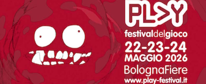 Play 2026: l'appuntamento col Festival del Gioco è dal 22 al 24 maggio a BolognaFiere