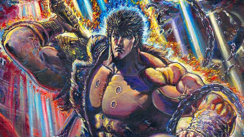 Tetsuo Hara celebra l’Italia con il suo nuovo dipinto, in anteprima mondiale a Lucca