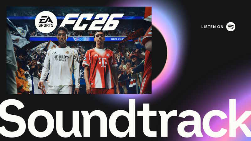 EA SPORTS FC svela la soundtrack stellare di FC 26
