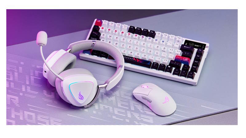 ASUS Republic of Gamers annuncia ROG Azoth X e ROG Keris II Origin