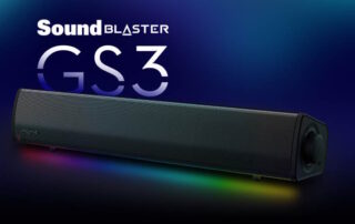 Giovedì 25 Settembre il TGTech ti regala la Soundbar RGB Soundblaster GS3!