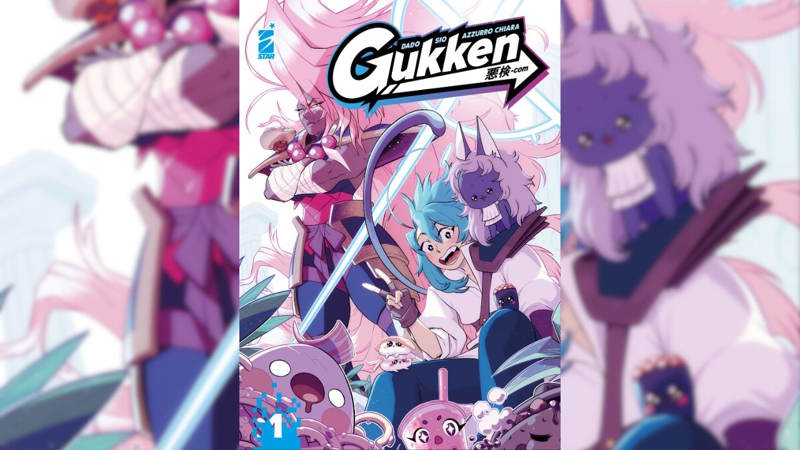 Star Comics presenta GUKKEN: un'avventura nel web firmata Sio, Dado e Azzurro Chiara