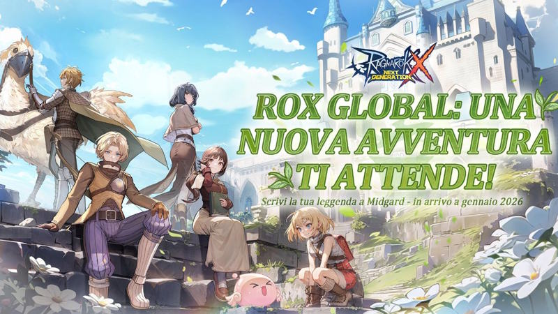 L'MMORPG globale da 25 milioni di giocatori, RAGNAROK X: NEXT GENERATION, annuncia la data di lancio ufficiale: 14 gennaio 2026
