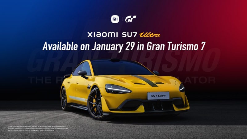 Xiaomi SU7 Ultra debutta in pista su Gran Turismo 7