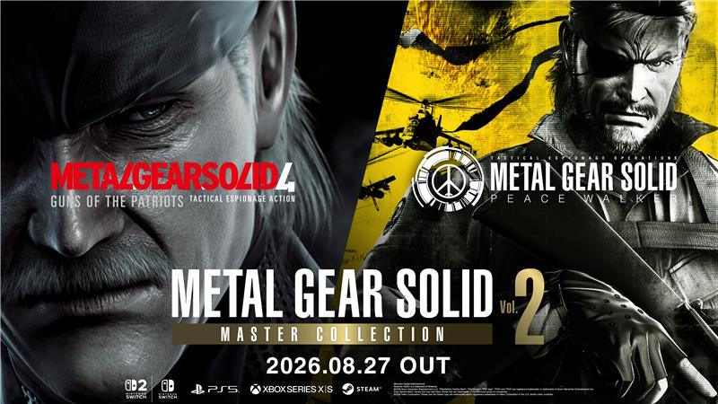 METAL GEAR SOLID: MASTER COLLECTION Vol. 2 disponibile dal 27 agosto