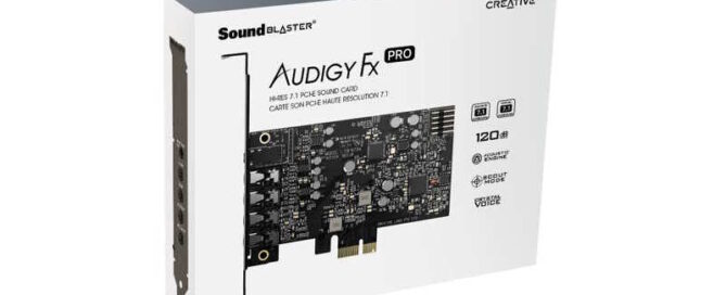 Creative annuncia Sound Blaster Audigy FX Pro