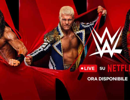 Tutta la WWE da oggi è live solo su Netflix