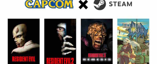 Resident Evil, Resident Evil 2 e Resident Evil 3: Nemesis sono disponibili su Steam