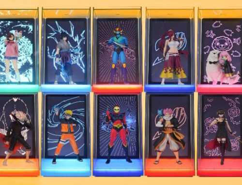 Db-Line distribuisce NEON by Tsume: la collezione di statuette che si illumina e prende vita