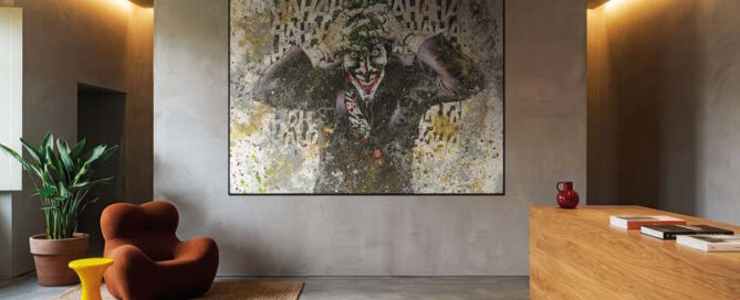 Le pareti diventano cinema: Londonart trasforma Warner Bros. in design da sogno