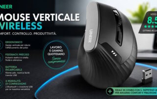 Uineer Mouse verticale wireless Recensione: una bella sorpresa!