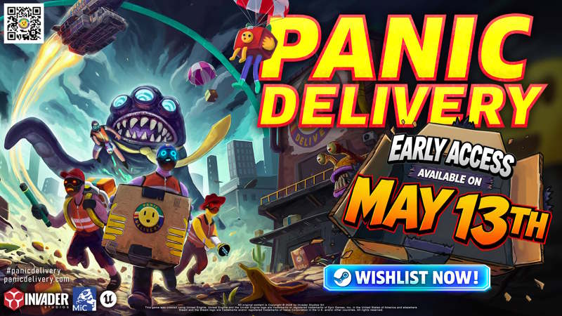 Panic Delivery: il co-op horror-comedy di Invader Studios debutta in Early Access su Steam