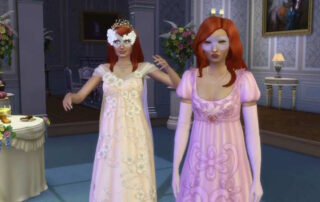 The Sims 4 incontra Bridgerton: arrivano i nuovi kit dedicati ai balli in maschera