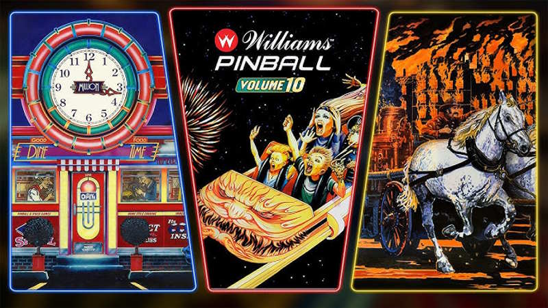 Williams Pinball Volume 10: Un Trio di Tavoli dal sapore vintage!