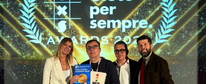 Db-Line: premiata a Gioco per Sempre Award 2026 per il Garpez di Aldo, Giovanni e Giacomo