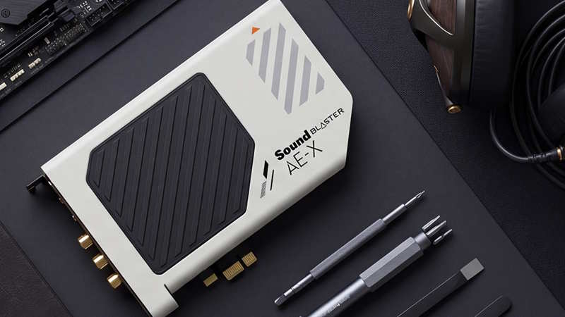 Creative Sound Blaster AE-X ufficiale: la nuova scheda audio premium punta tutto su fedeltà e cuffie high-end