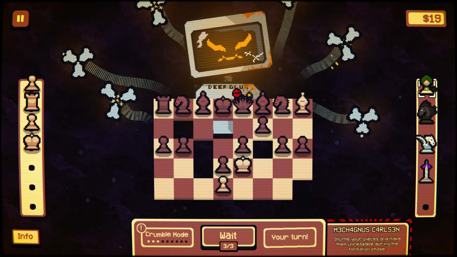 Gambonanza Recensione: se gli scacchi incontrano il roguelike