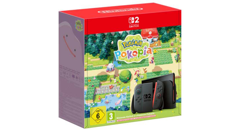 Nuovo bundle Nintendo Switch 2 + Pokémon Pokopia