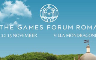 Annunciata la prima edizione di The Games Forum Roma