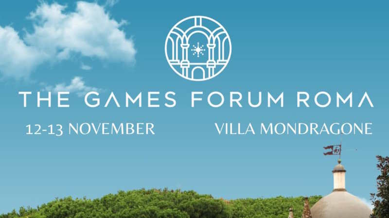 Annunciata la prima edizione di The Games Forum Roma