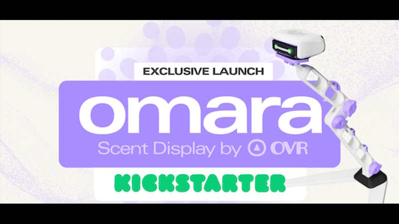 Omara Scent Display per Gaming: OVR Technology porta l’olfatto nel gaming con una nuova campagna Kickstarter