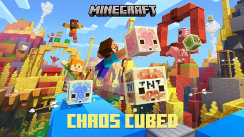 Minecraft Chaos Cubed è disponibile: nuovo bioma, cubi di zolfo e Party fino a 14 giocatori