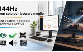 MSI lancia la nuova gamma di monitor a 144Hz: produttività e gaming in un unico ecosistema
