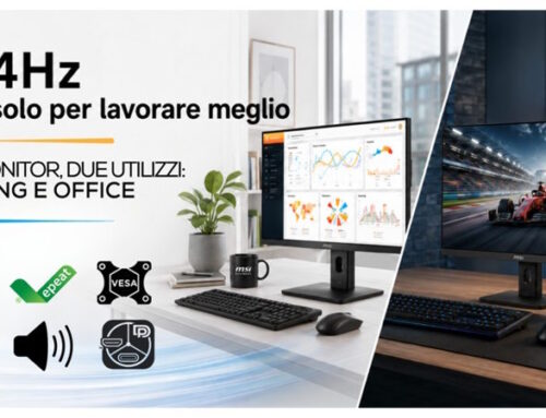 MSI lancia la nuova gamma di monitor a 144Hz: produttività e gaming in un unico ecosistema
