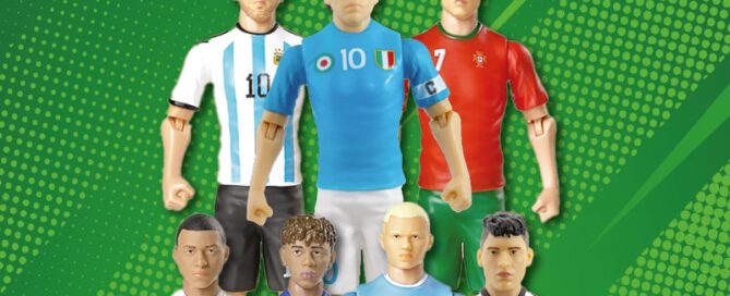 Sockers di Banbo Toys arrivano in Italia: Db-Line porta le statuette dedicate alle leggende del calcio