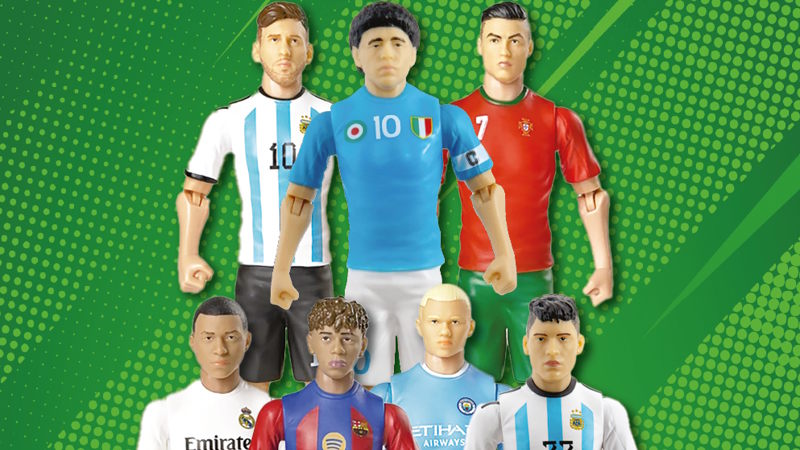 Sockers di Banbo Toys arrivano in Italia: Db-Line porta le statuette dedicate alle leggende del calcio
