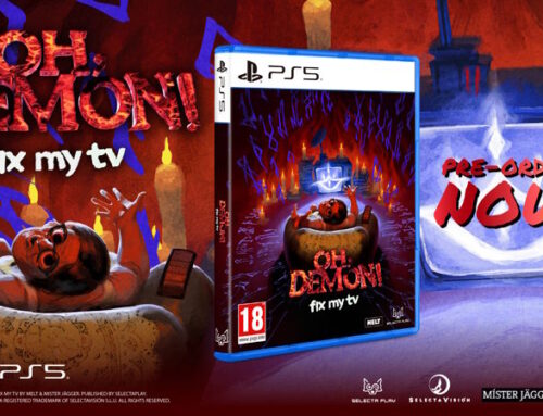 OH DEMON! Fix My TV arriva su PlayStation 5: l’avventura horror surreale di Míster Jagger debutta anche in formato fisico