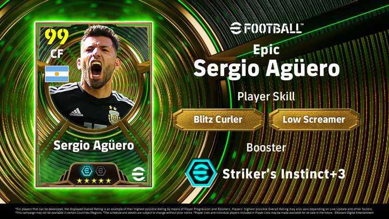 eFootball World Festival: Agüero debutta come Leggenda, in arrivo il Torneo personalizzato e tante novità