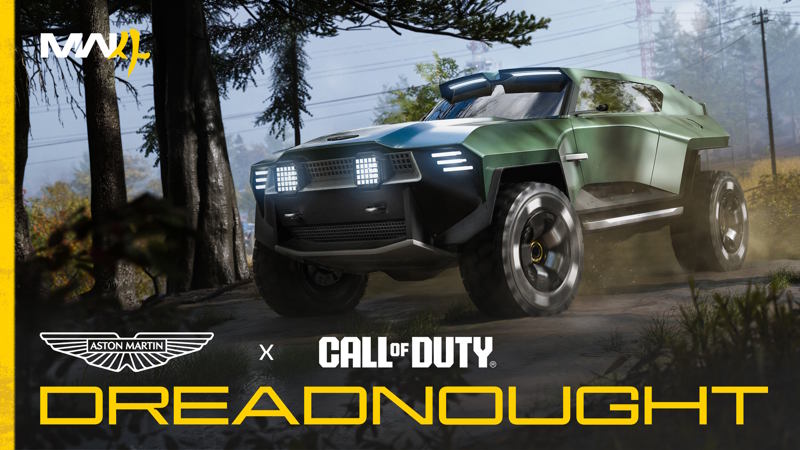 Call of Duty Modern Warfare 4 presenta l’Aston Martin Dreadnought, il SUV tattico di lusso creato per il campo di battaglia