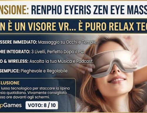 Renpho Eyeris Zen Eye Massager Recensione: massaggi hi-tech!