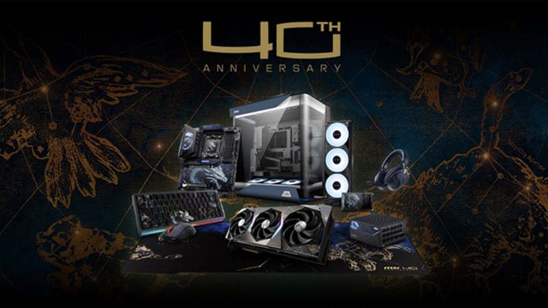 MSI DRACO EPIC EDITION: in Italia la collezione celebrativa per i 40 anni dell’azienda