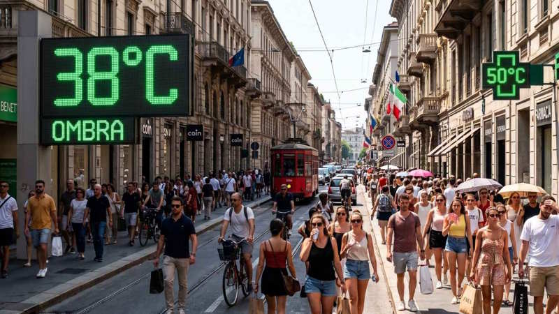Invivibile Estate 2026 a Milano. I dati reali del caldo urbano