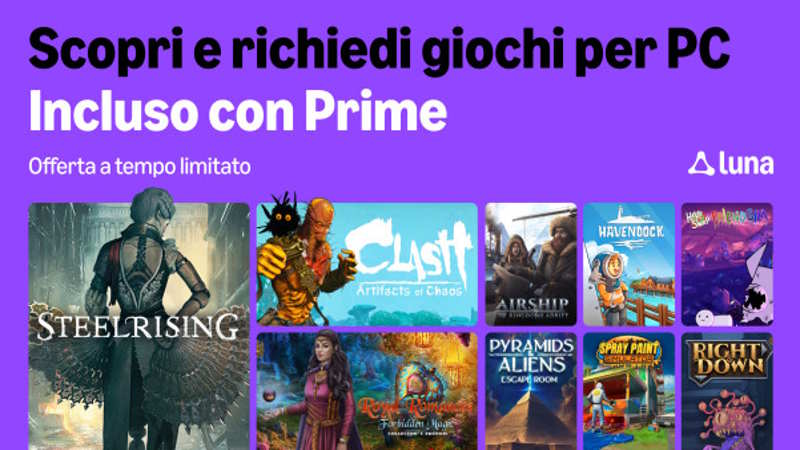 Amazon Luna: i giochi di agosto 2026 includono Bluey, Batman e Assassin’s Creed